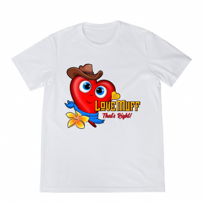 The Love Muffin Cowboy Chili Tee in White