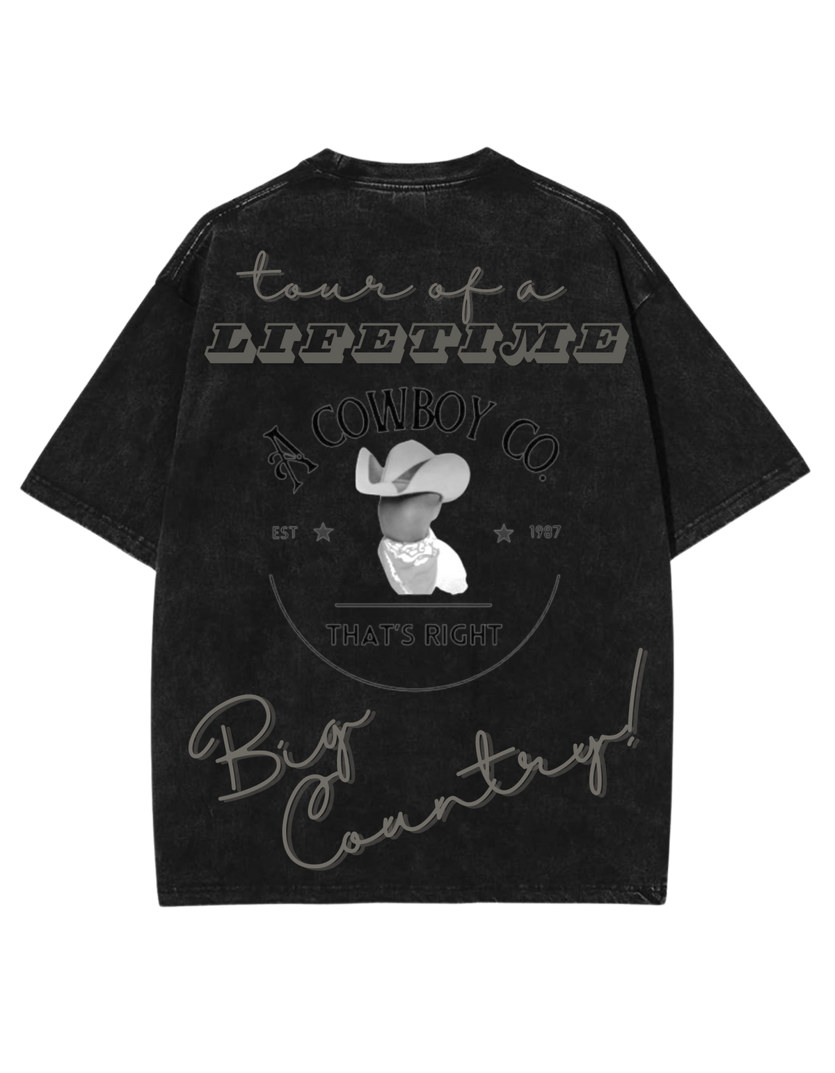 The Tour of a Lifetime Tee – A Cowboy Co