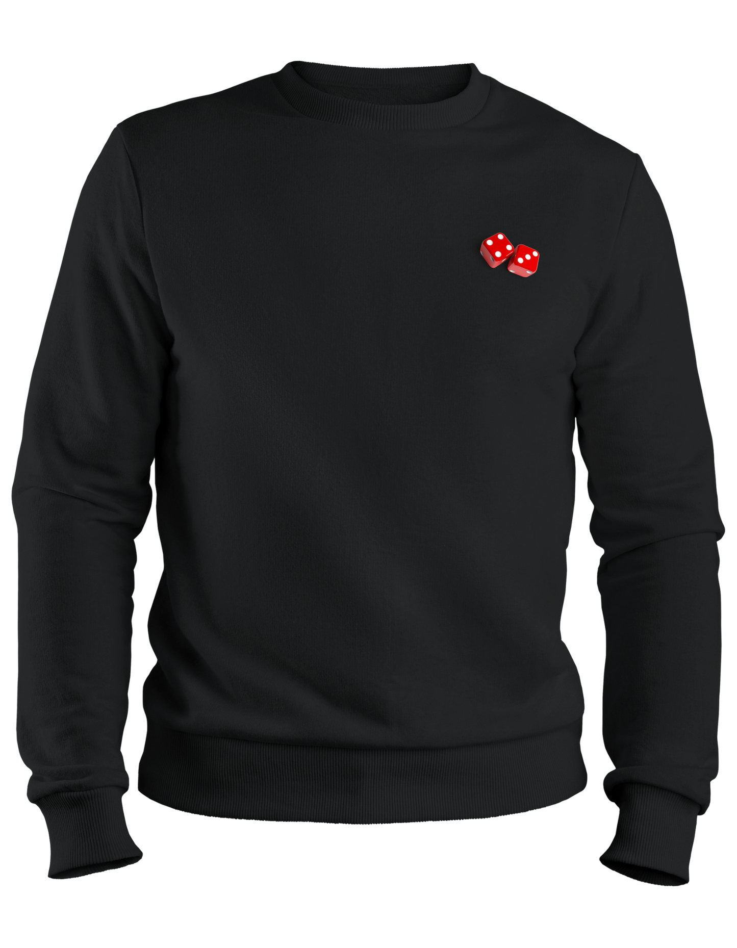 The Roll em Crewneck in Black