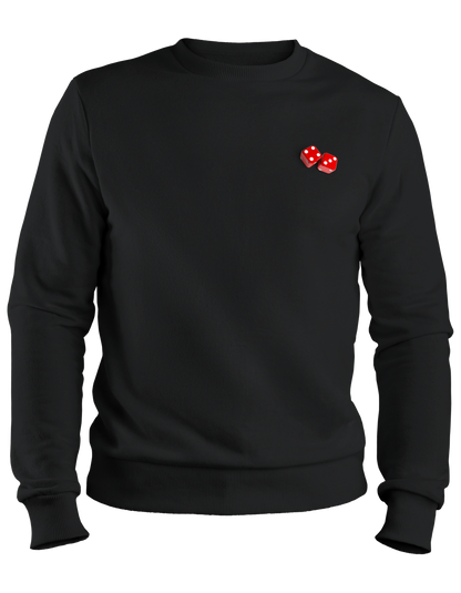 The Roll em Crewneck in Black