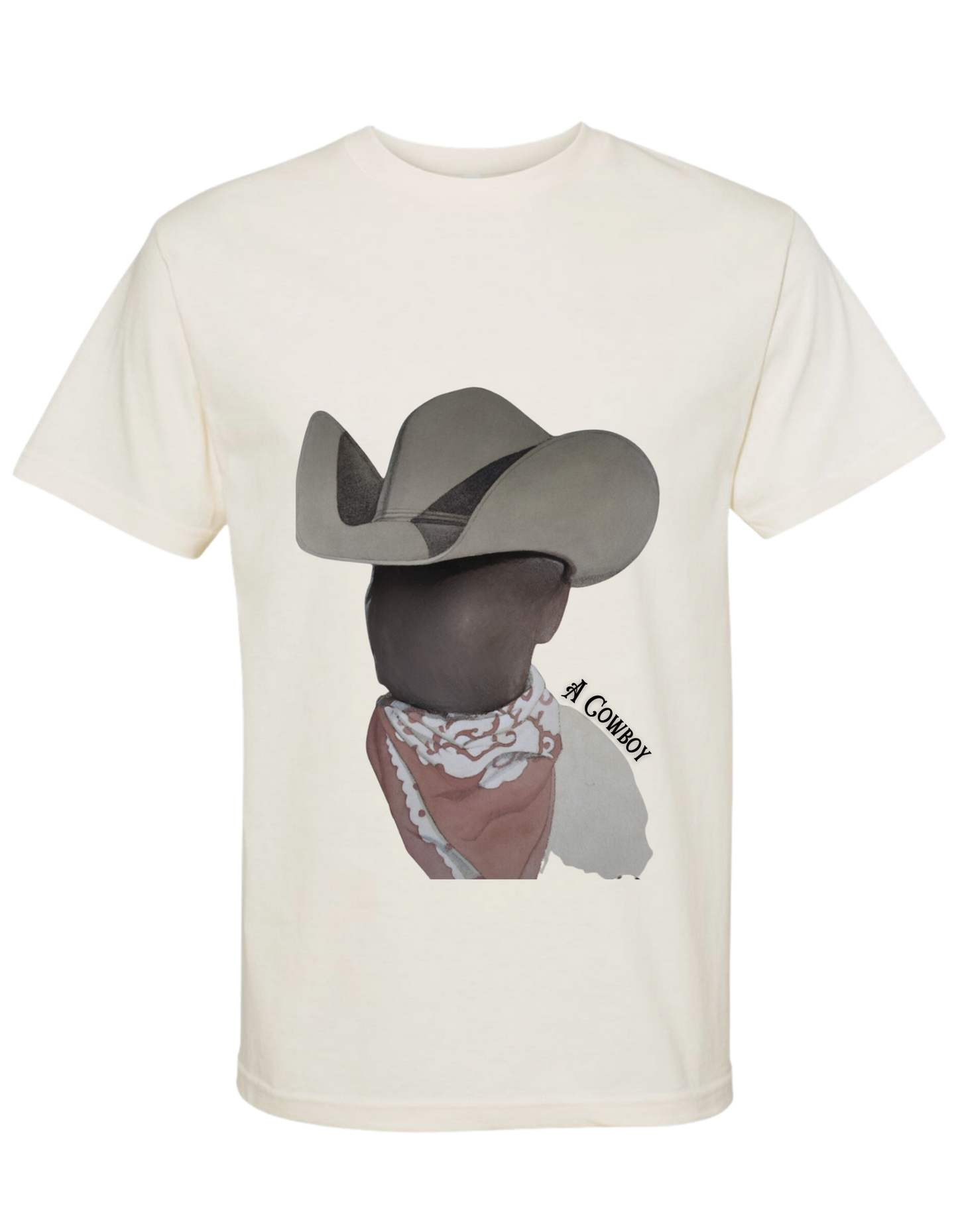 The OG Cowboy Tee in Antique White