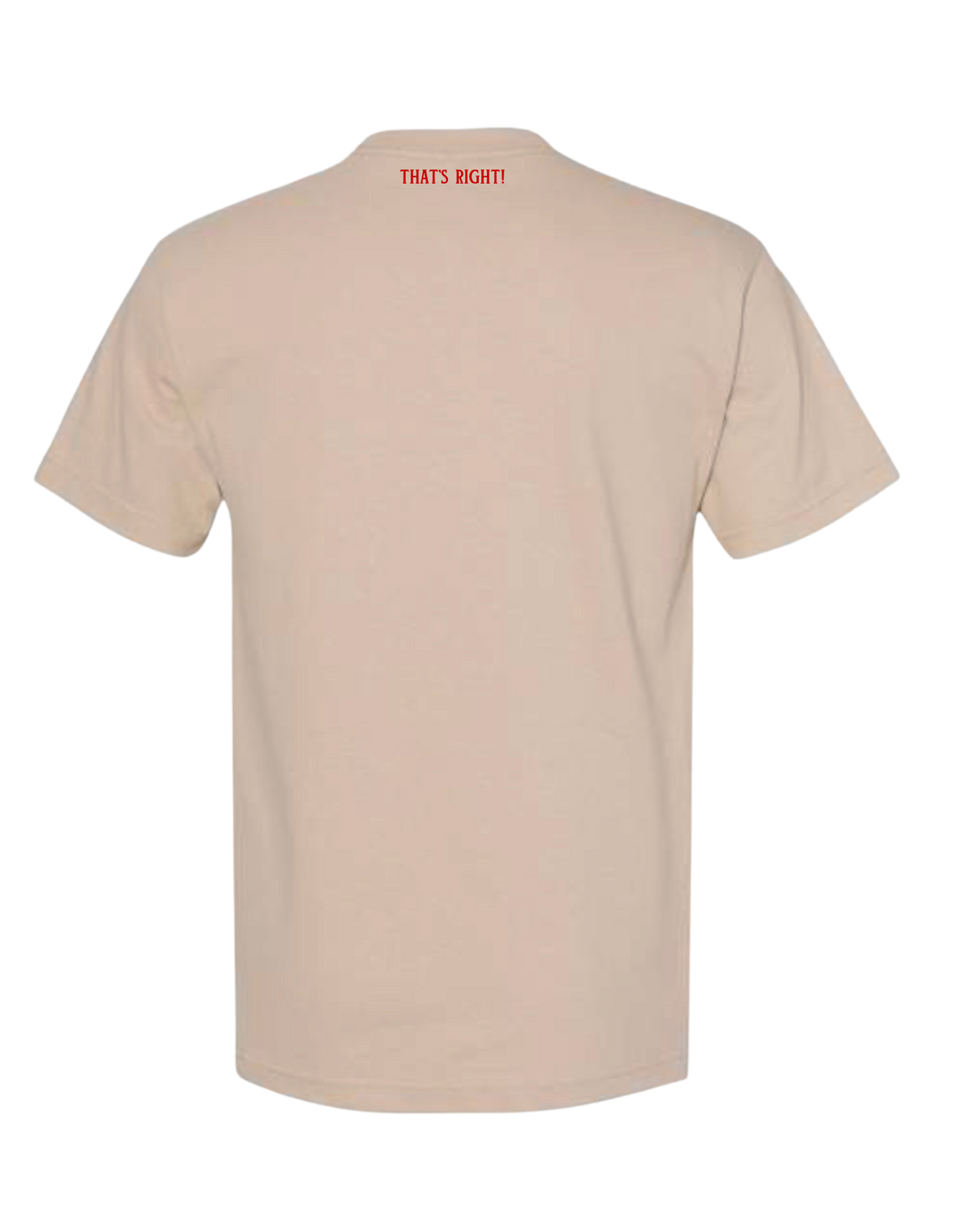 The A Cowboy Tee in Desert Sand