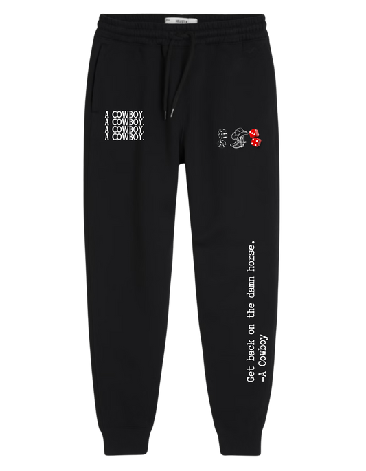 The A Cowboy Logo Joggers