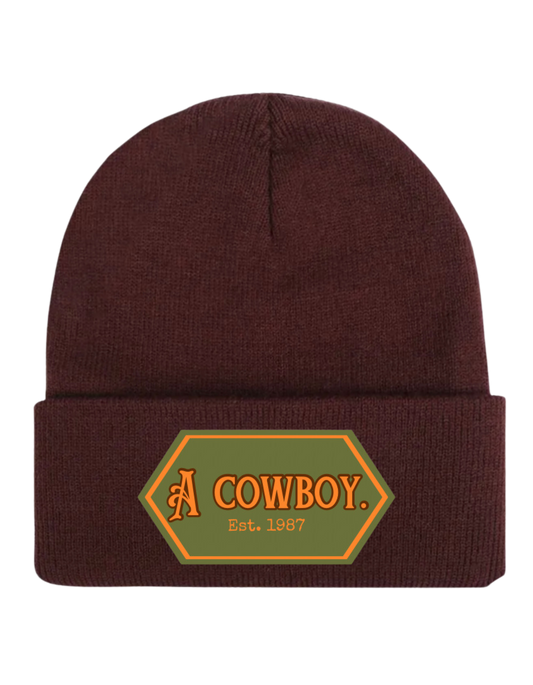 The Rusty Trucker Beanie in Brown