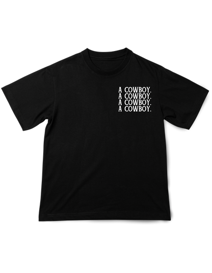 The 4’s Cowboy Tee in Black