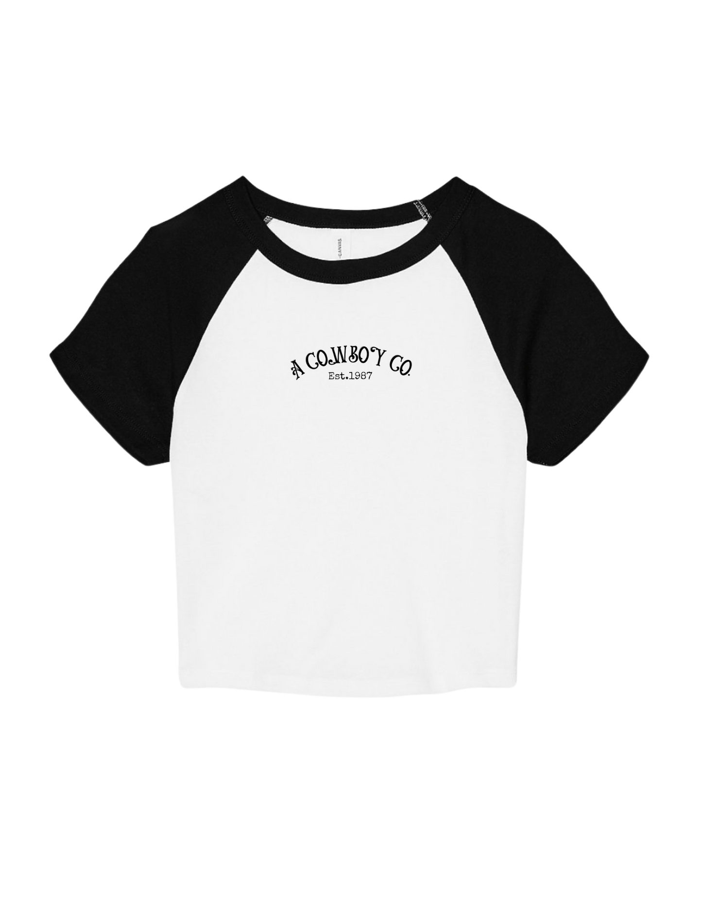 The A Cowboy Raglan Crop