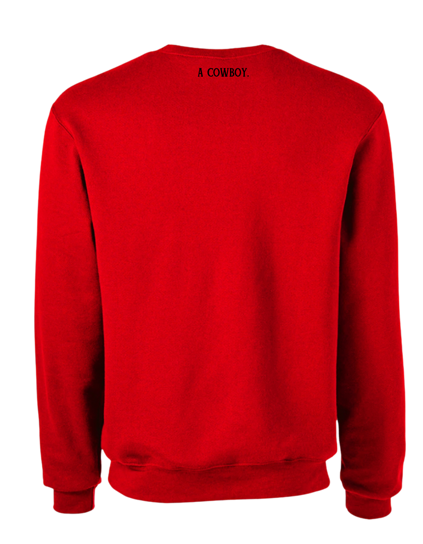 The Roll em Crewneck in Red