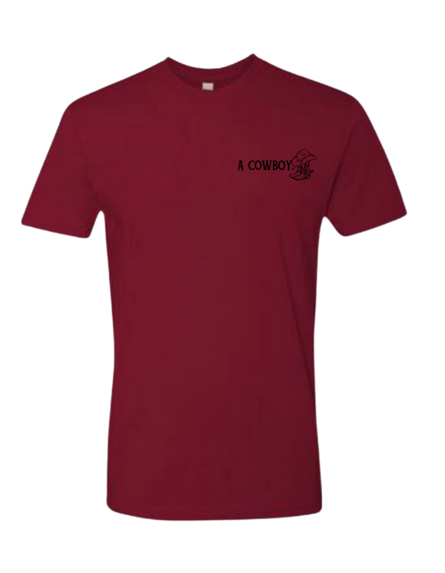 The Everyday Cowboy Tee in Saddle Red