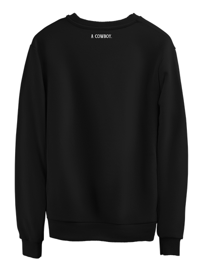 The Roll em Crewneck in Black