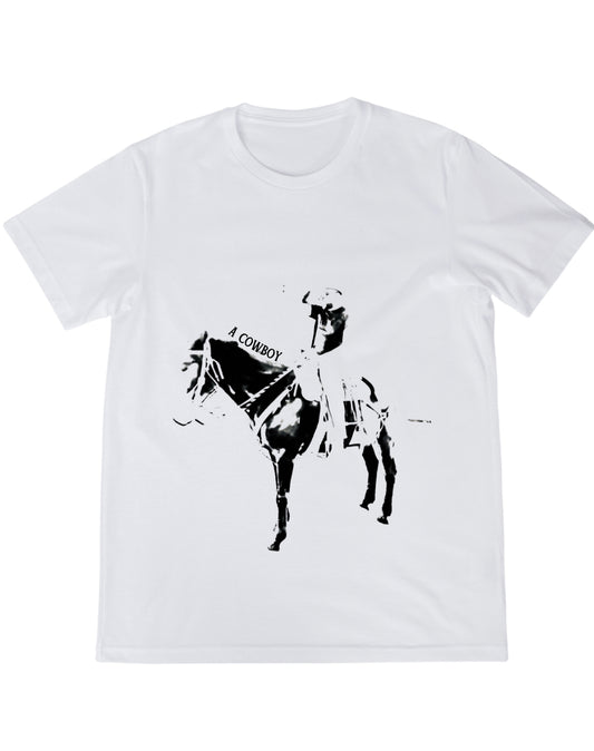 The Mule & A Cowboy Tee in White